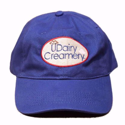 A photo of a Blue UDairy Creamery Hat